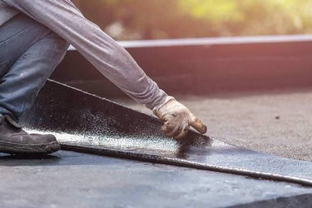 Professional Crawl Space Encapsulation technician working in Woodland, WI